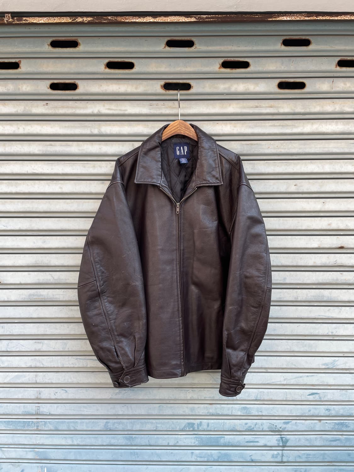 00s Old GAP Dark Brown Single Rider 상품이미지3
