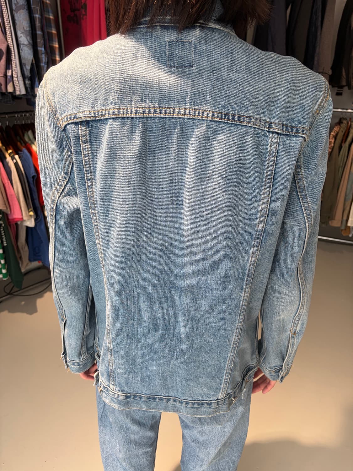 Gap 라이트 워시 클래식 트러커 데님 자켓 상품이미지2