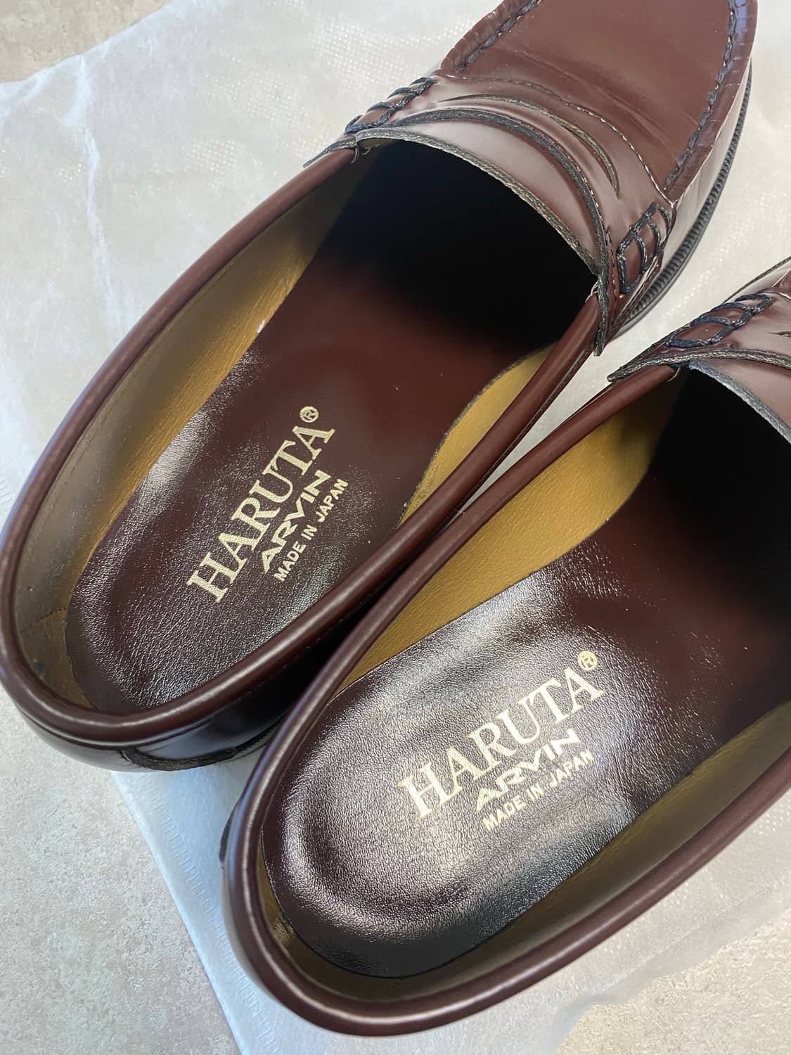 하루타 HARUTA 로퍼 여성 4514 페니로퍼 브라운 24.5 상품이미지3