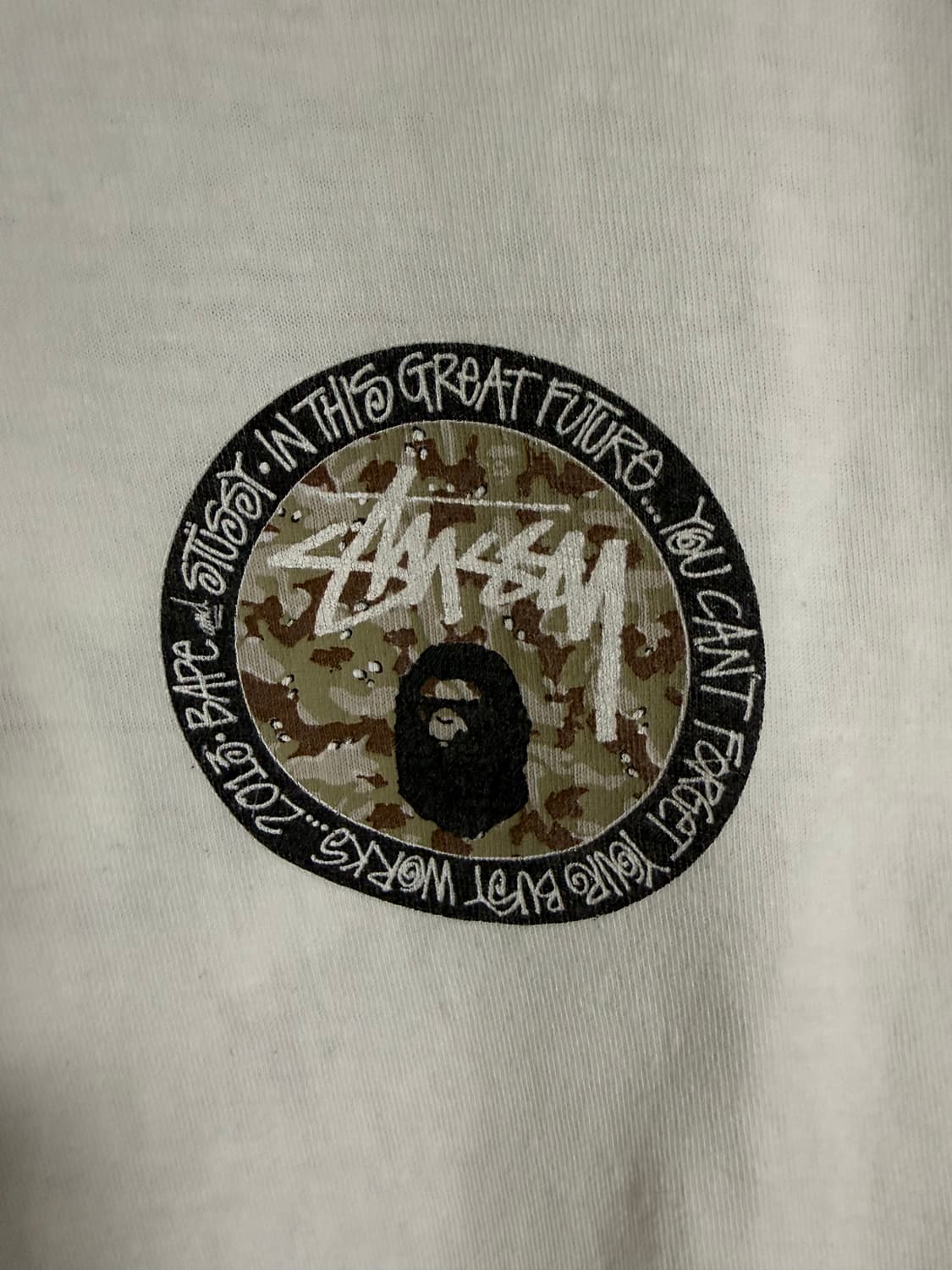 스투시 베이프 콜라보 반팔 상품이미지4