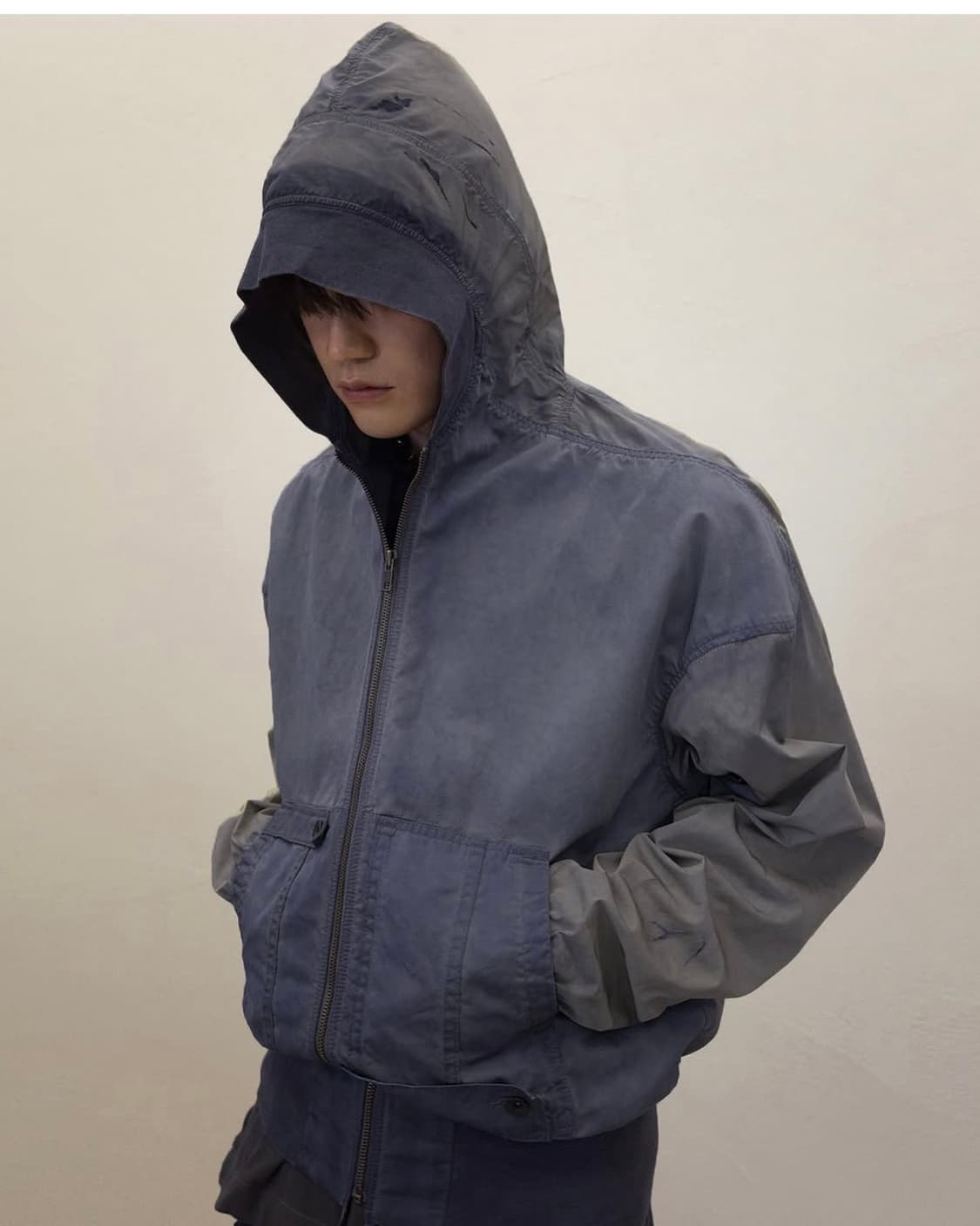 코스트퍼킬로 더티 봄버 자켓 블루 상품이미지2