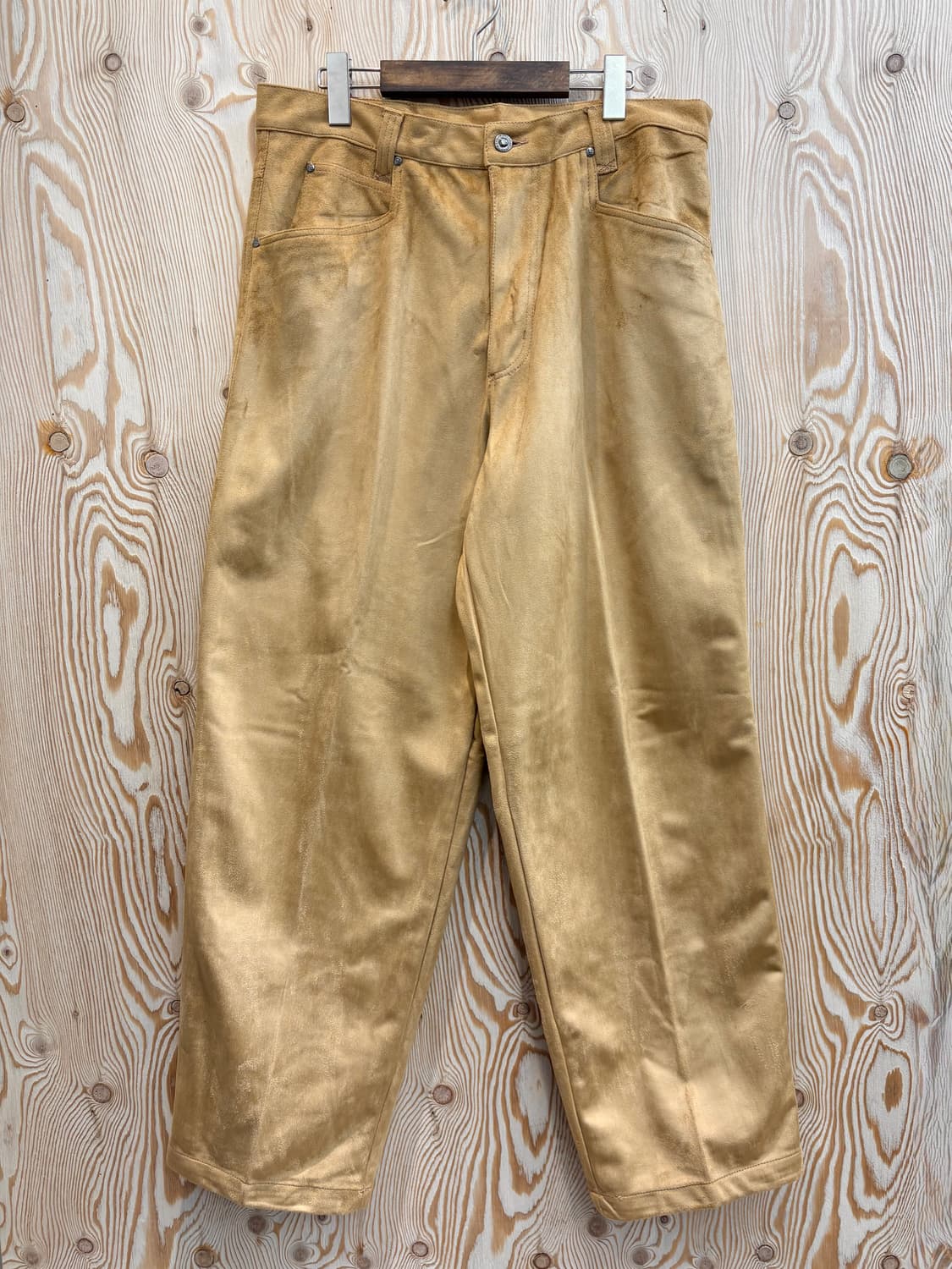 RÊVE JEANS | 레브 진 페이크 스웨이드 팬츠 상품이미지1