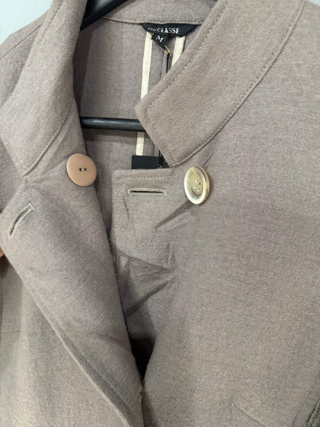 2-button knit mix detail jacket 상품이미지9