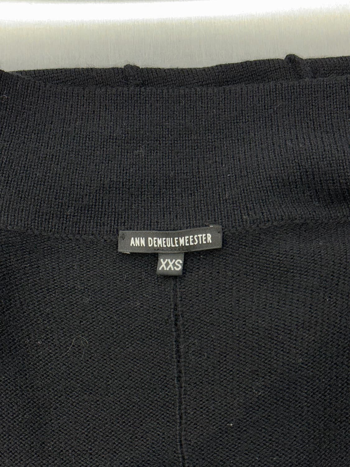 앤 드뮐미스터 블랙 브레스티드 하이넥 버튼 베스트 상품이미지7