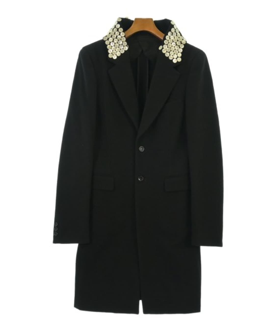 꼼데가르송 옴므플러스 버튼디테일 카라 체스터코트 L 상품이미지2