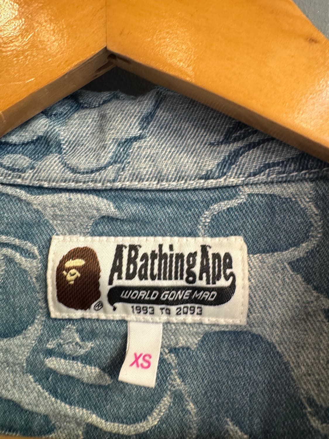 A Bathing Ape 데님 자켓 상품이미지2