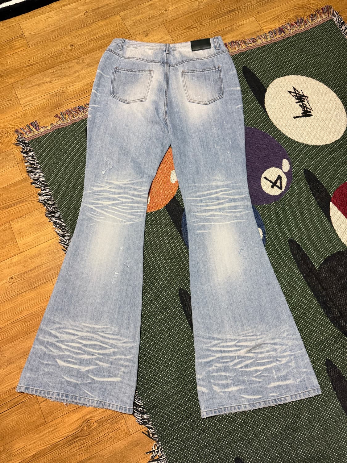 [2] 언더마이카 플레어진 연청 상품이미지4