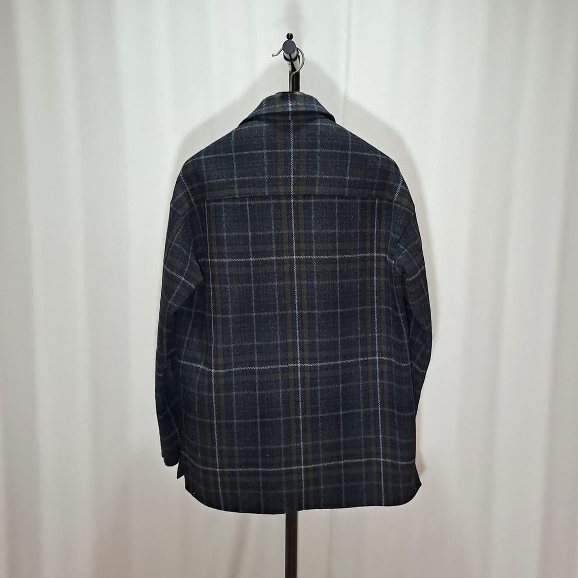 (새상품급) 질스튜어트뉴욕 19FW 울캐시미어 아우터 셔츠 100 B50 상품이미지4