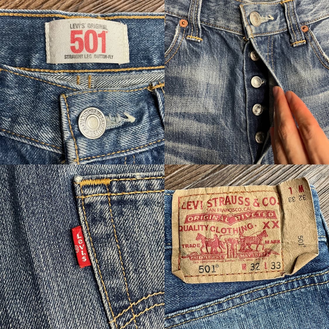 00s 리바이스 501 데님 팬츠 08501-0090 상품이미지8