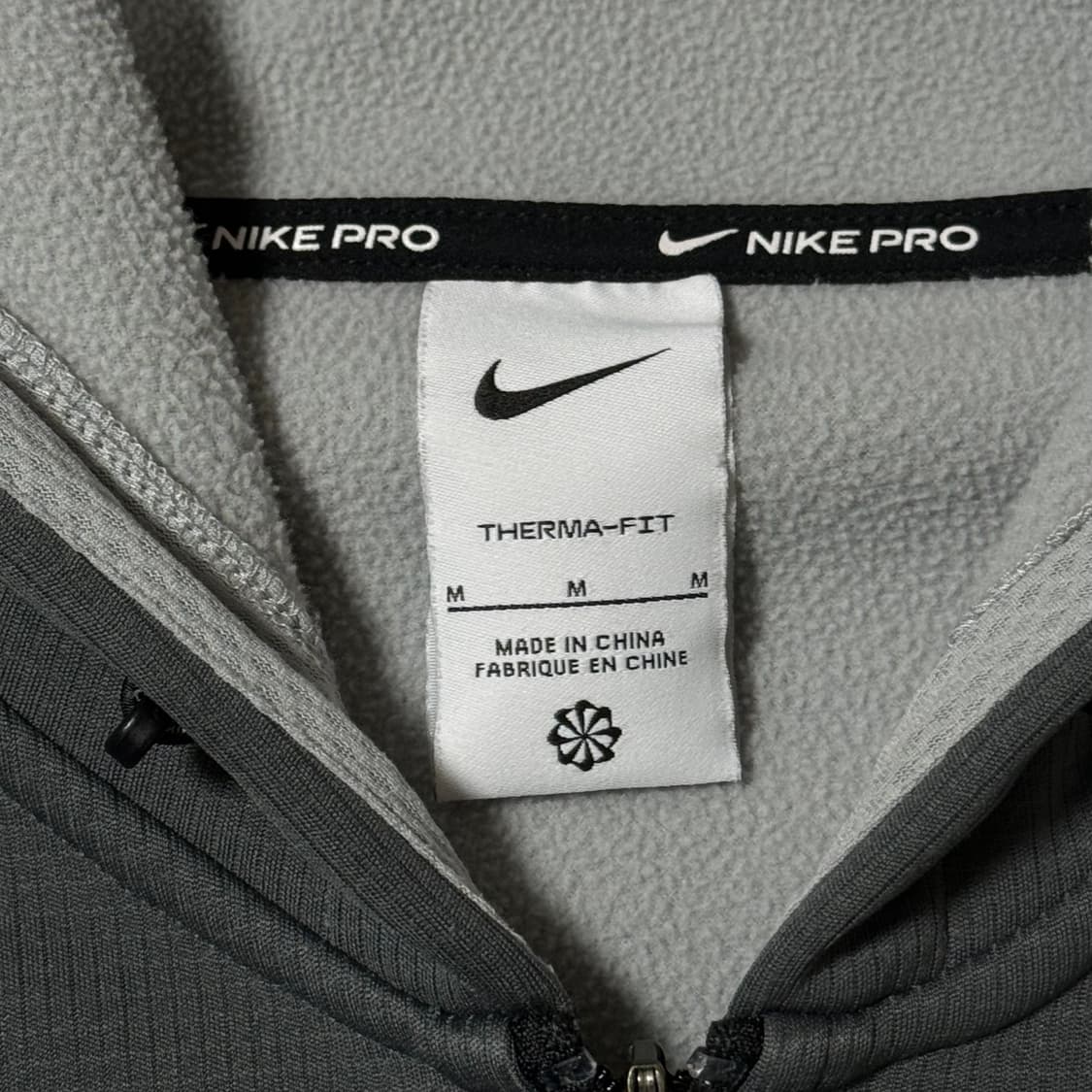 [정가 20만원] 나이키 프로 기모 후드 집업 상품이미지5