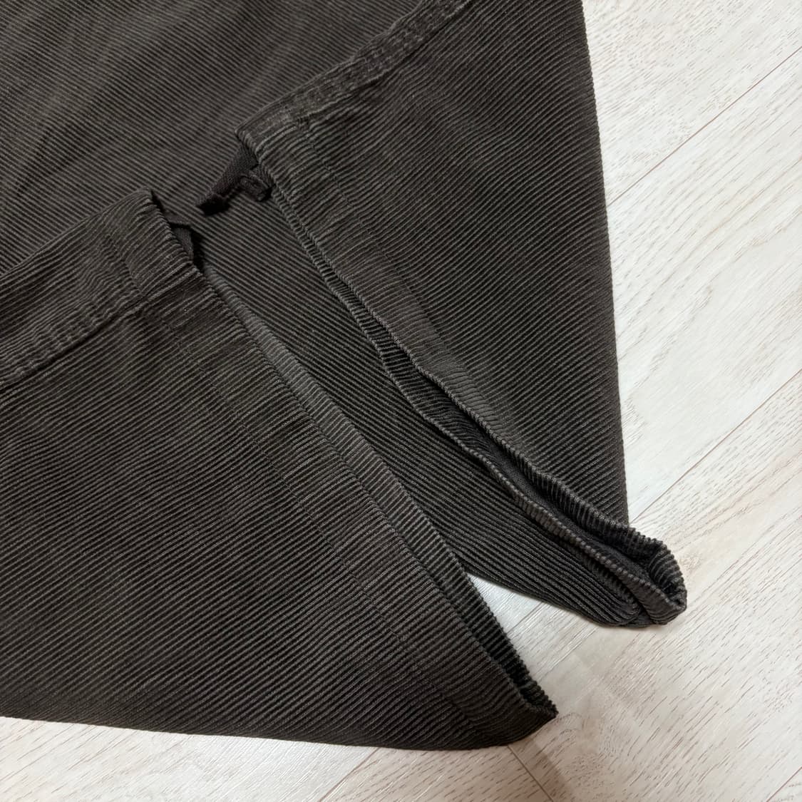 유니클로u 코듀로이유틸리티팬츠 브라운 L사이즈 상품이미지5