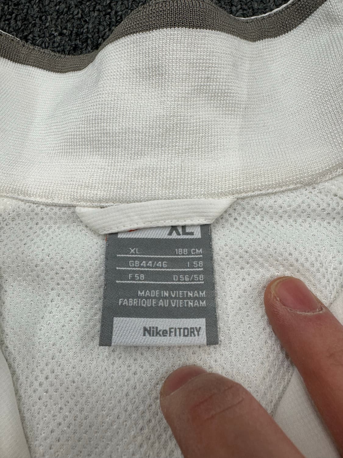 XL)00’s나이키 빈티지 올드스쿨 분리형 바람막이 트랙자켓 상품이미지4