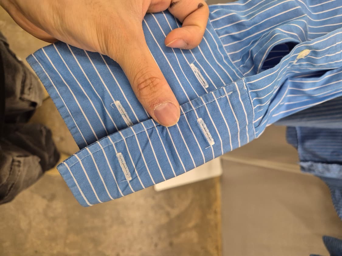 폴로 랄프로렌 스트라이프 셔츠 36 상품이미지4
