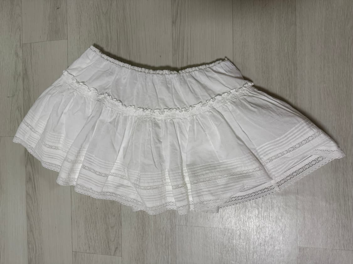 The Barnet Simon Lace Ballon Skirt_White 상품이미지1