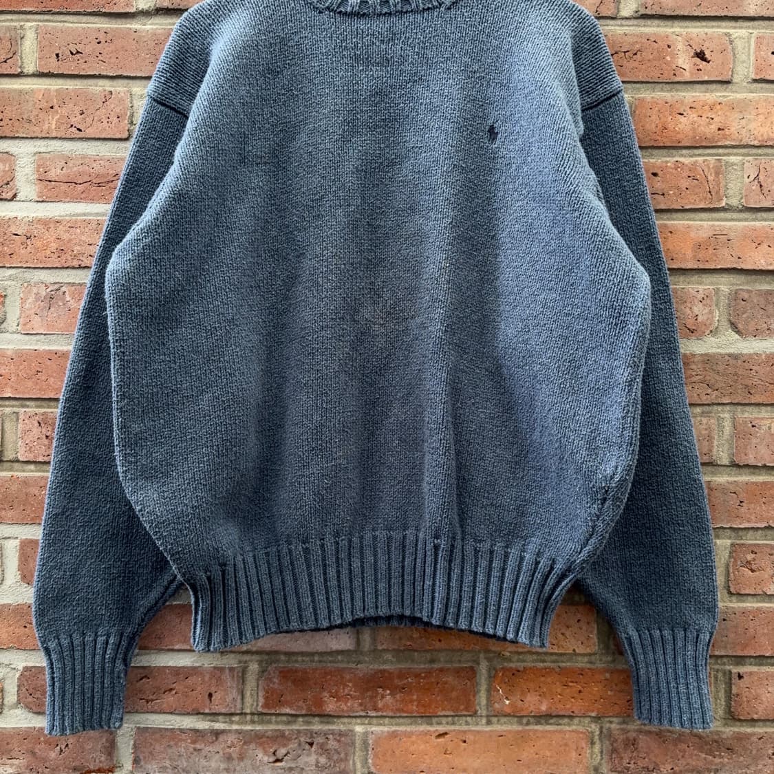 90s Hong Kong 폴로 랄프로렌 코튼 니트 상품이미지5