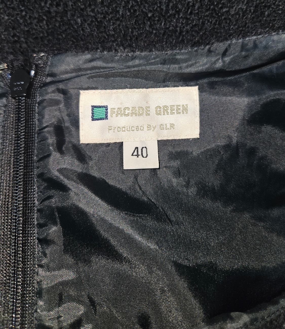 facade green 부클 블랙 히메 원피스 상품이미지5