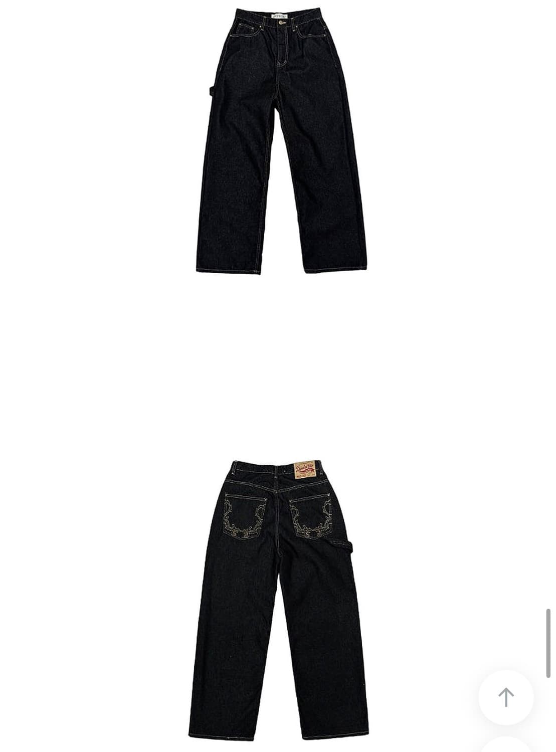 스티치 와이드 팬츠 상품이미지3