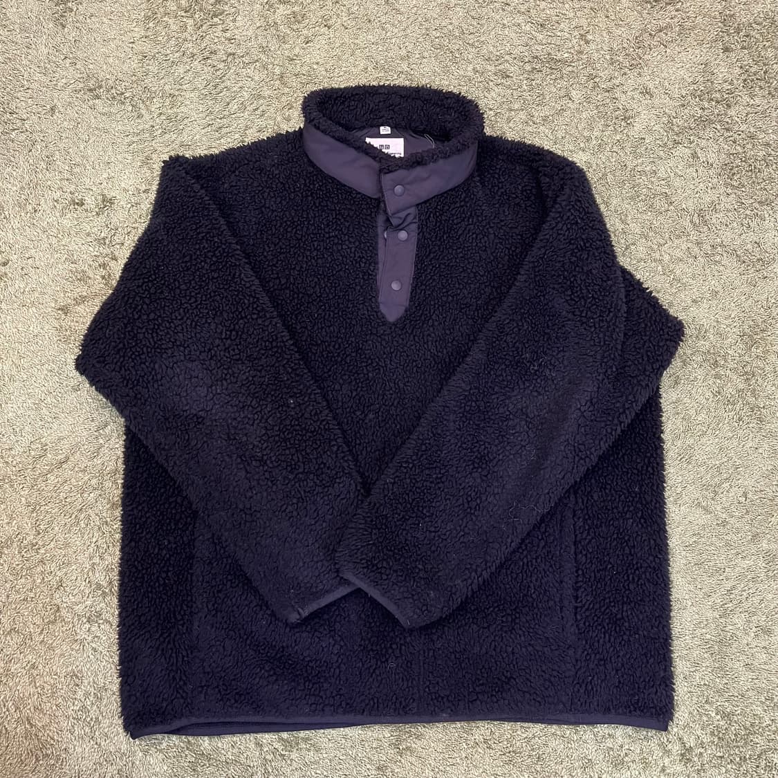 유니클로 x 화이트 마운티니어링 WPJ 플리스 오버사이즈 풀오버 긴팔 오 상품이미지2