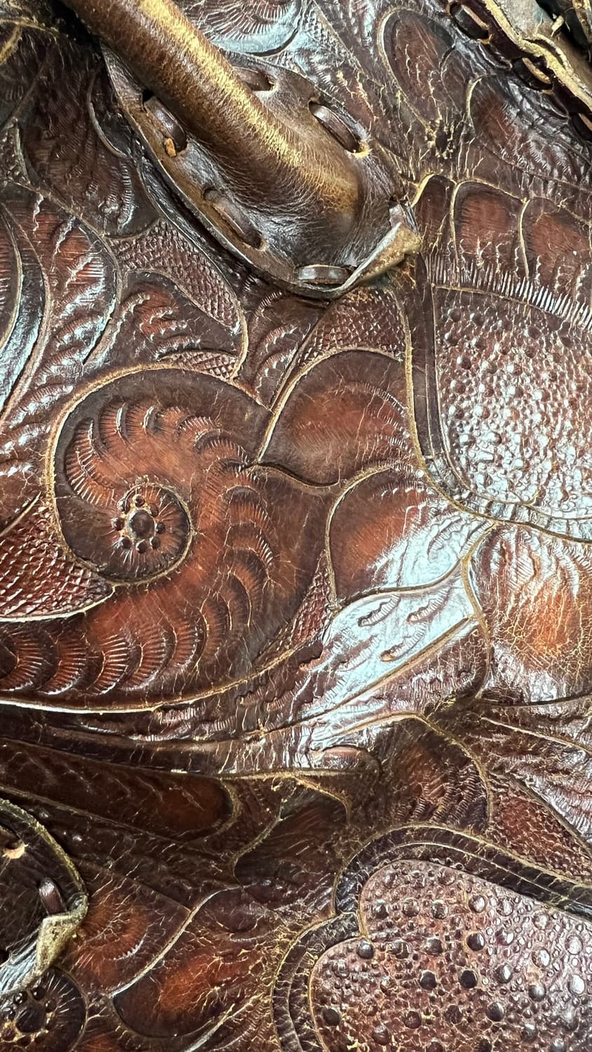 빈티지 가죽 토트백 상품이미지8