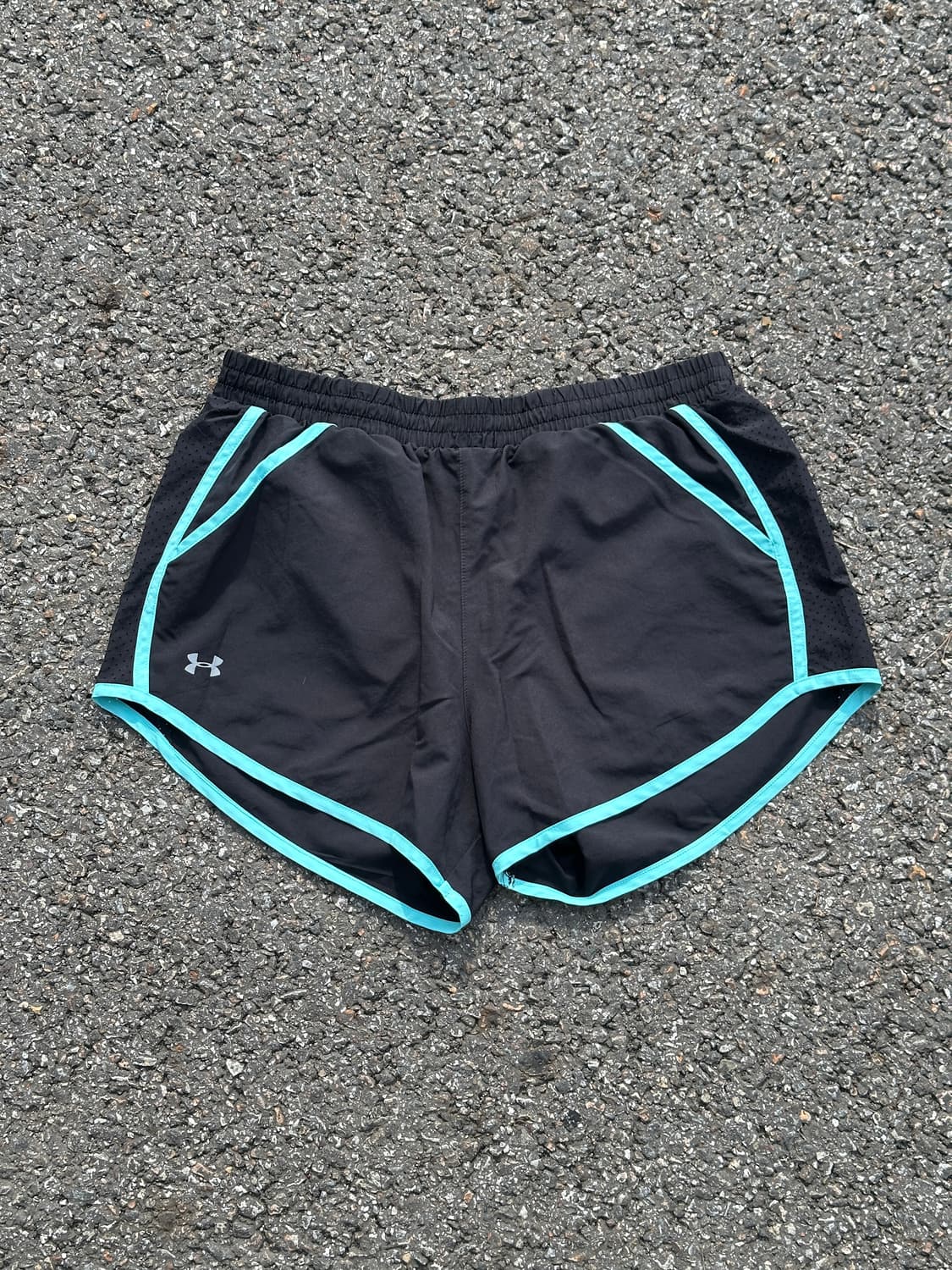 [M] 언더아머 여성 하늘 사이드라인 러닝 쇼츠 반바지 상품이미지1