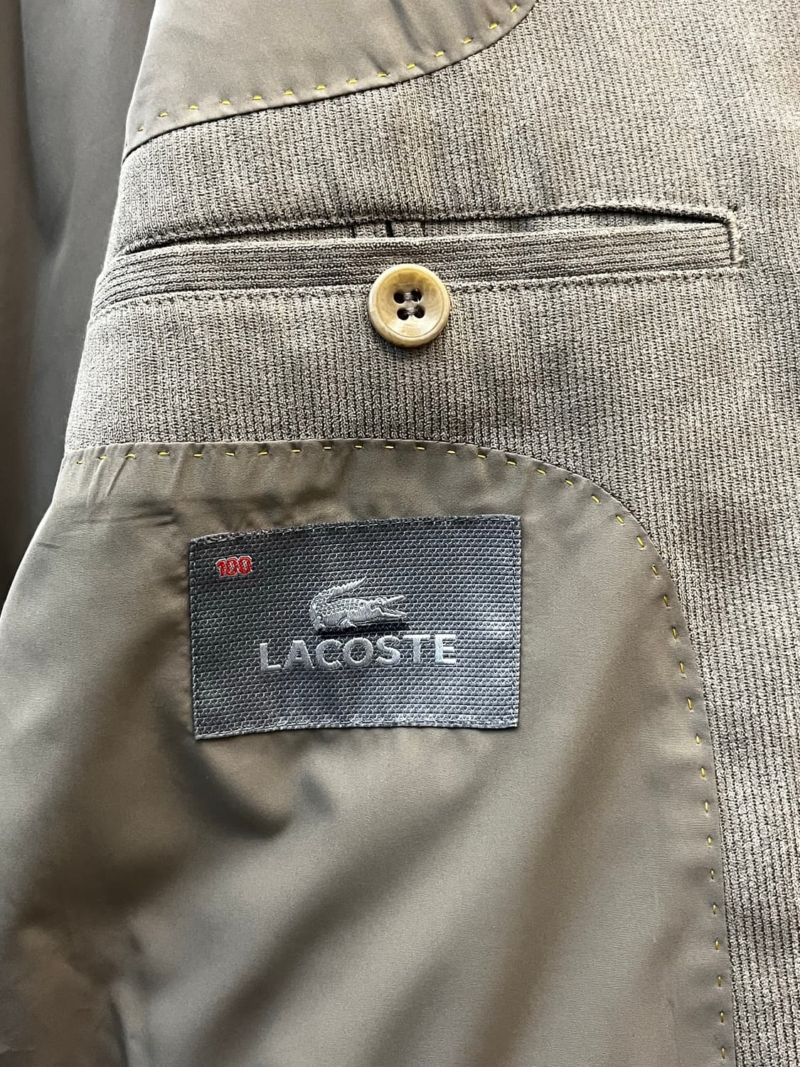 라코스테 코듀로이 블레이저 자켓 상품이미지8