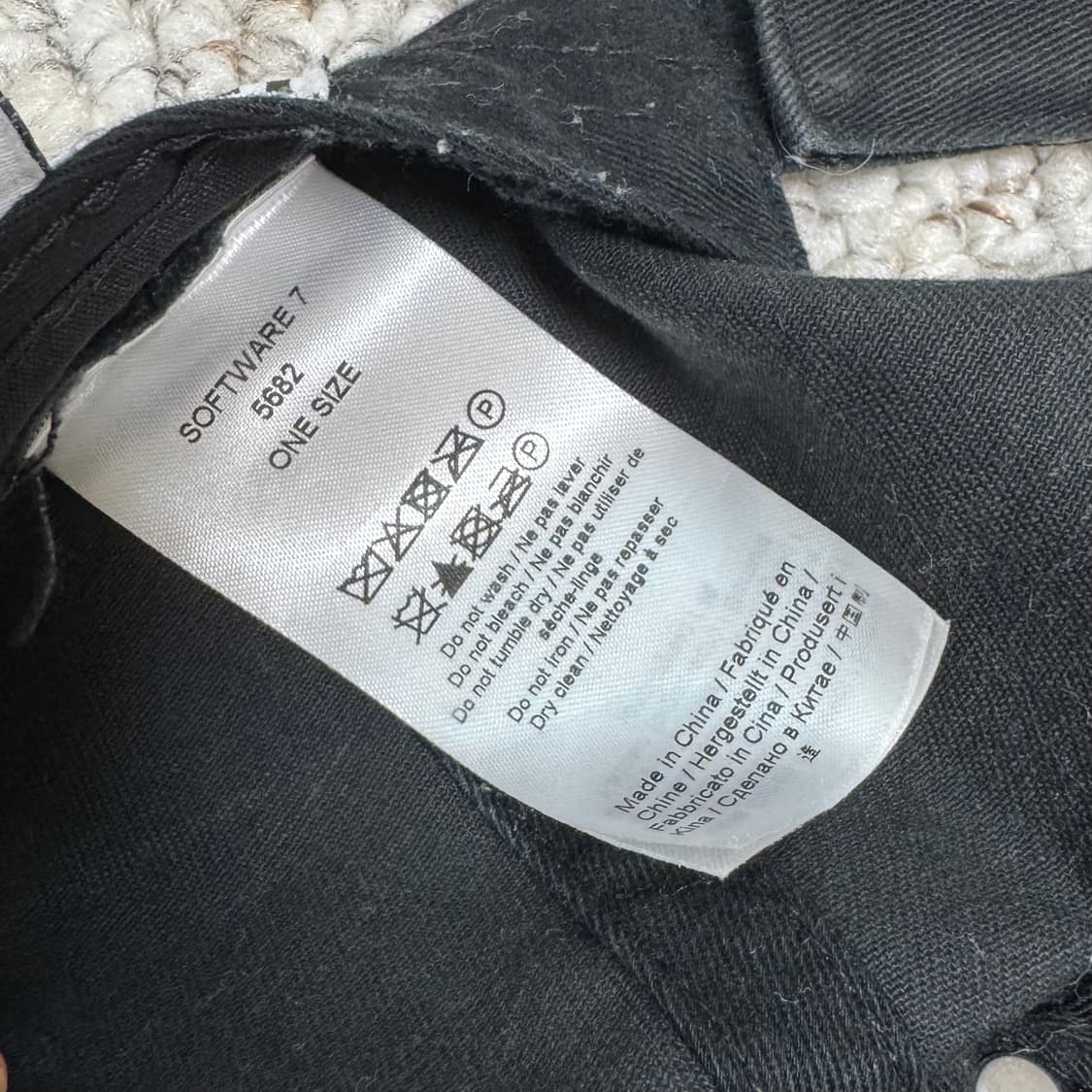 GANNI 볼캡 블랙/브라운 일괄 상품이미지10