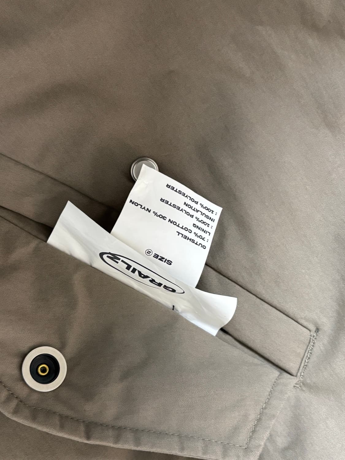 그레일즈 멀티 지퍼 봄버자켓 2사이즈 상품이미지2