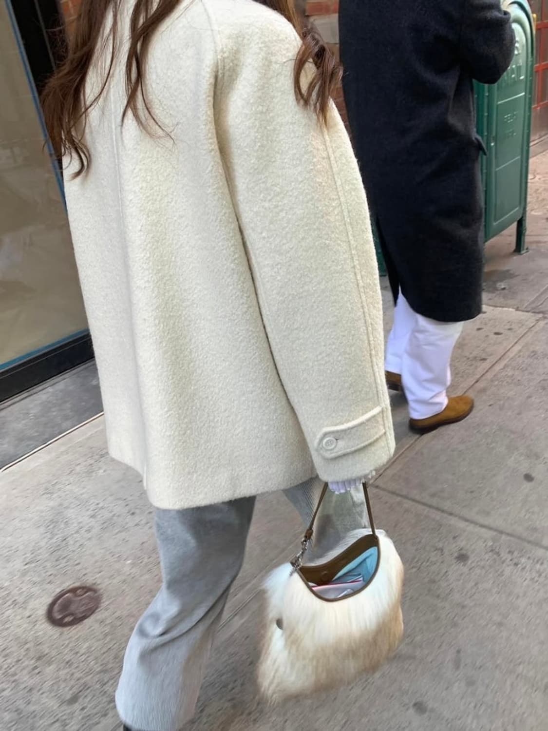 타낫 에토 알파카 하프코트 상품이미지5