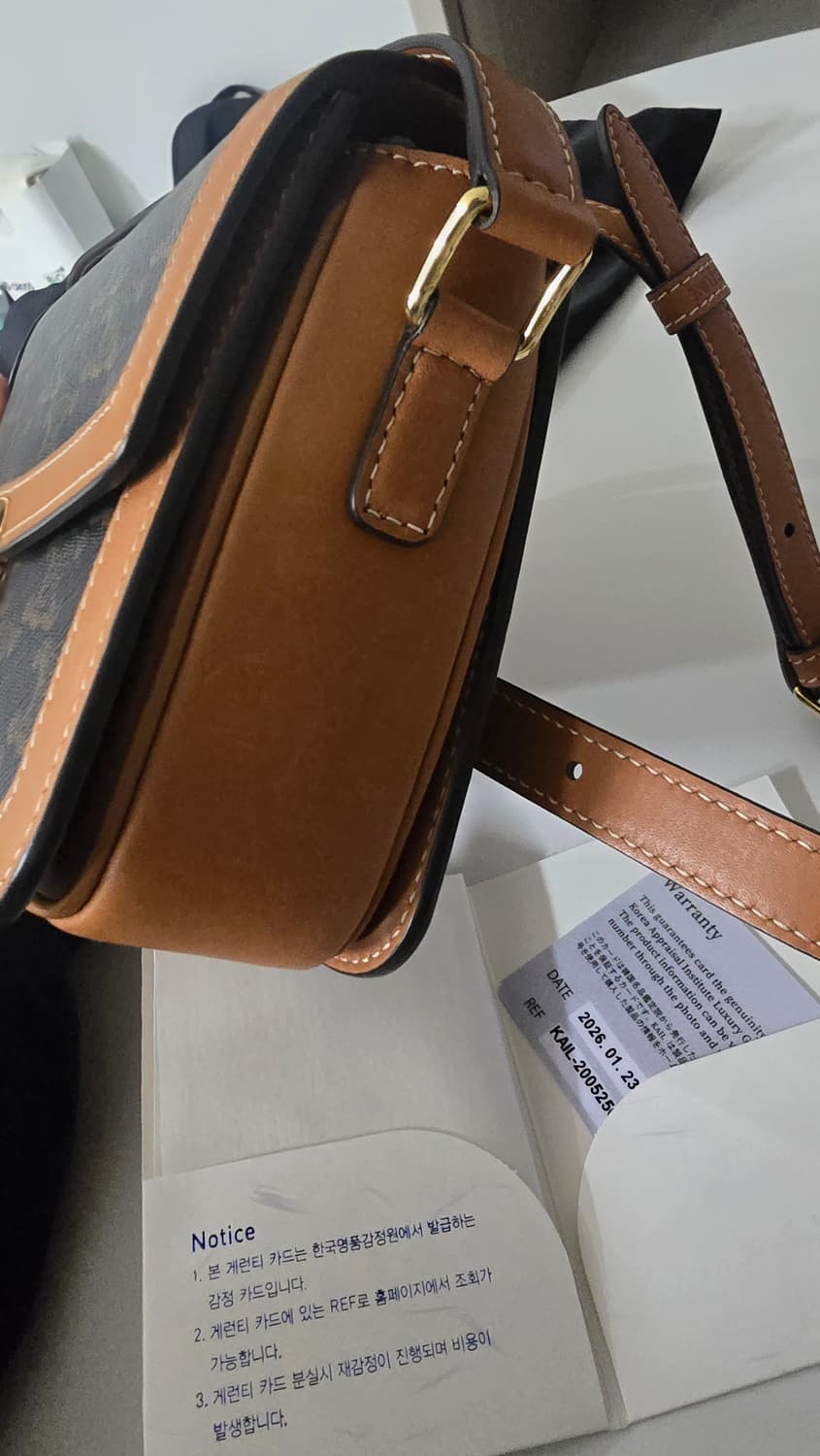 틴 트리옹프 백 - 트리옹프 캔버스 & 카프스킨 상품이미지5