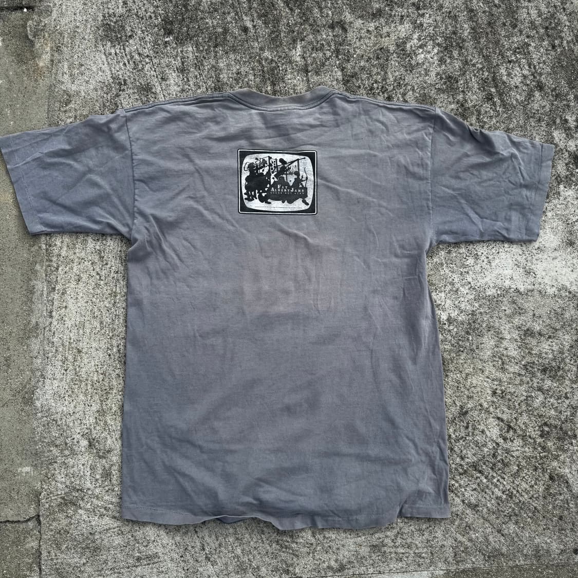 [L] 90s Scene Not Herd Fat Albert 프린팅 티 상품이미지2