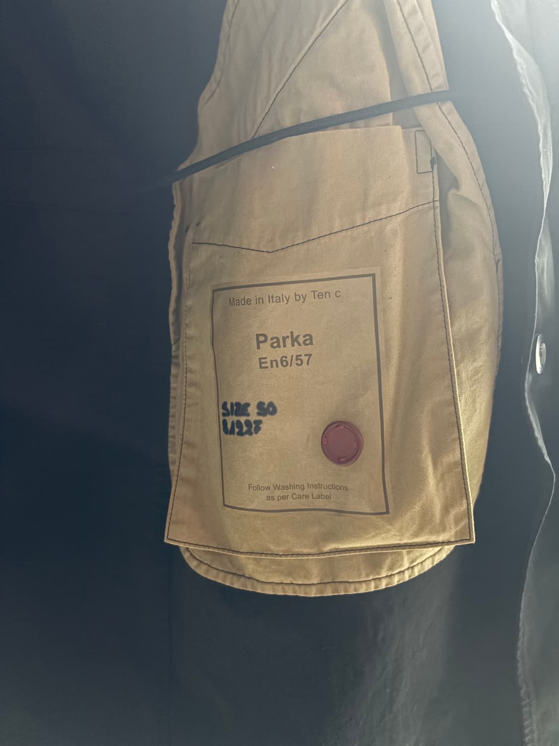 Ten C 텐씨 OJJ 피쉬테일 블랙 후드 탈부착 (50) 상품이미지5