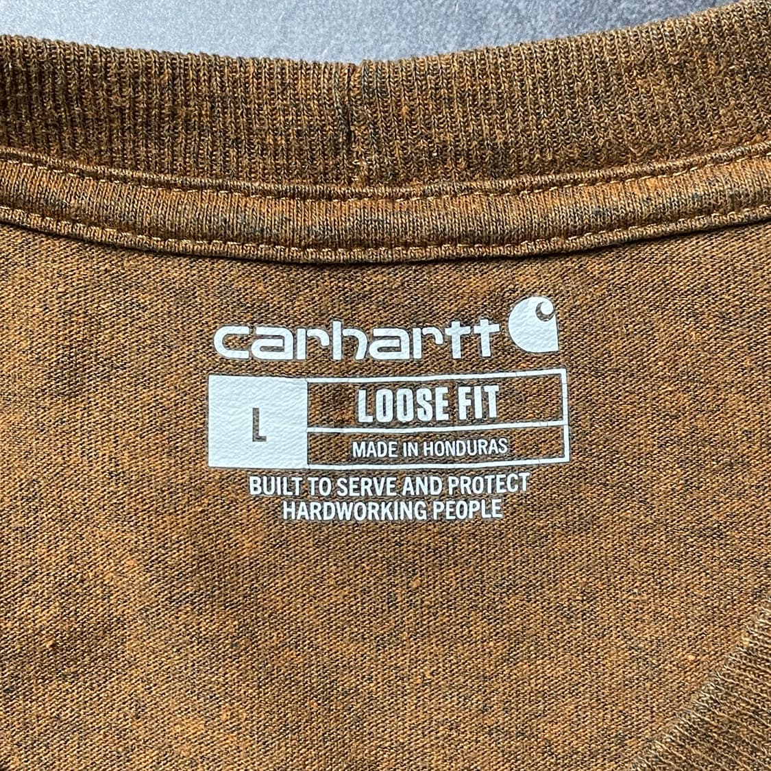 CARHARTT 칼하트K87 빈티지 카멜 포켓 반팔티셔츠 A01033 상품이미지9