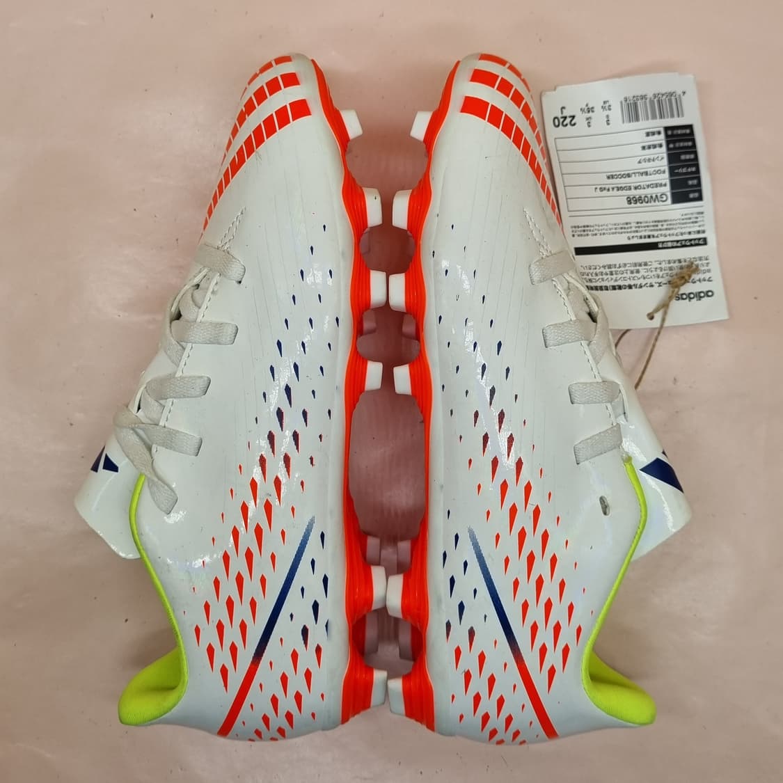 새상품 아디다스 프레데터 엣지 축구화 220 상품이미지5