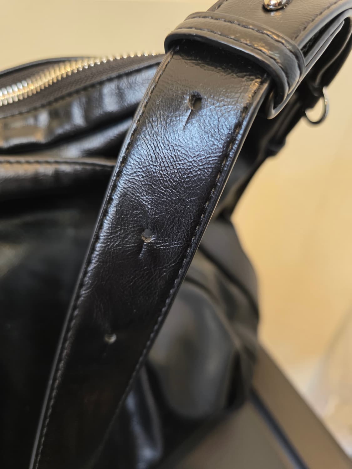 히어리구효민 구디나인 포켓 빅 백 블랙 상품이미지7