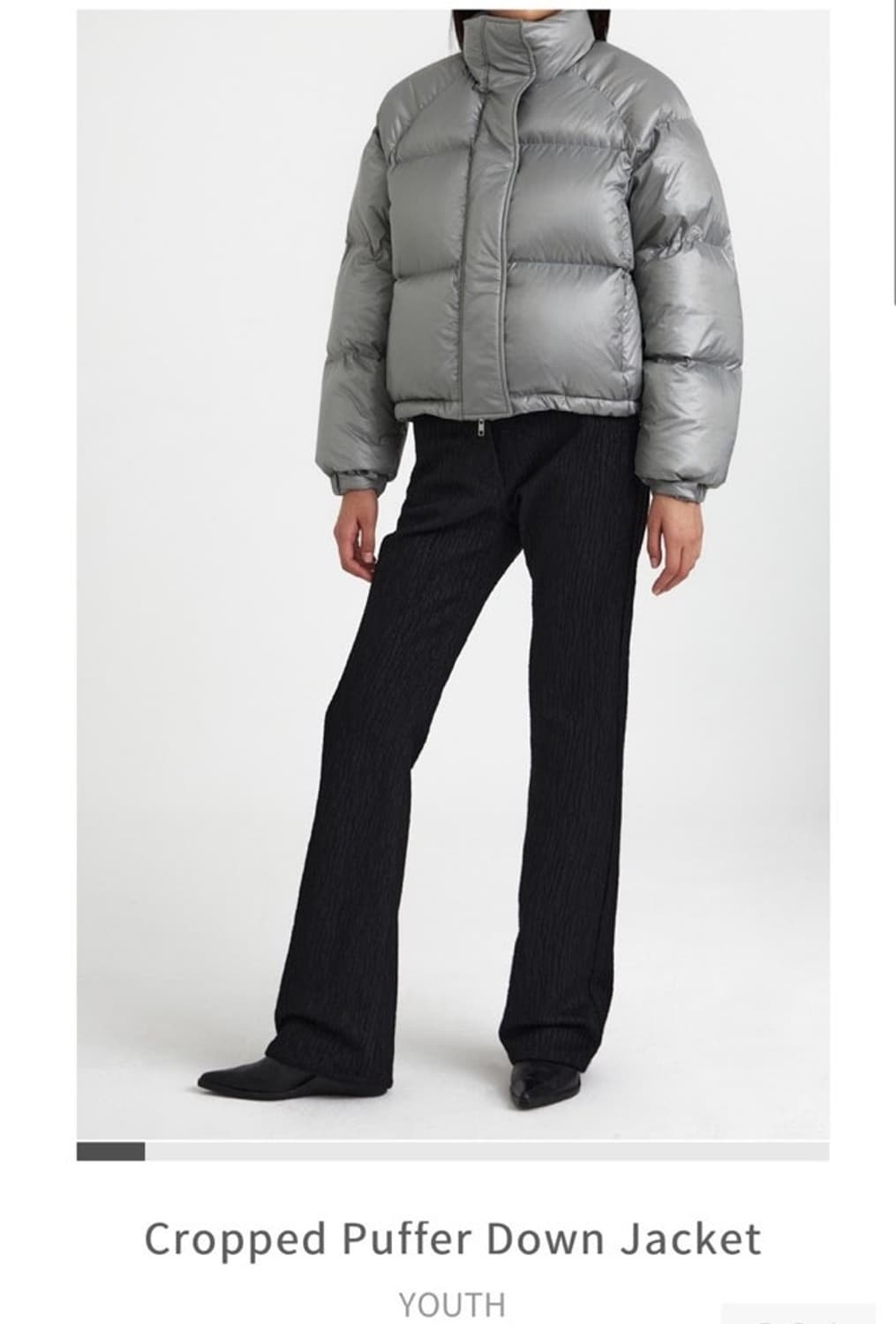 youth 유스 크롭 푸퍼 패딩 상품이미지1