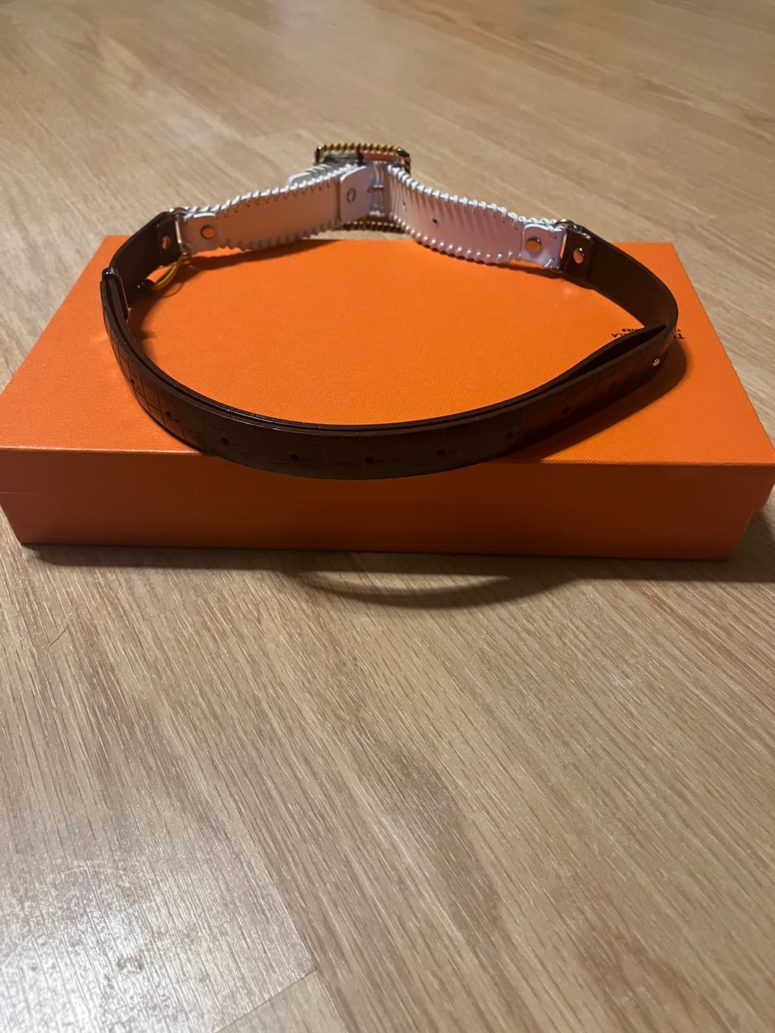 토가 풀라 레더 스티치 벨트 상품이미지2