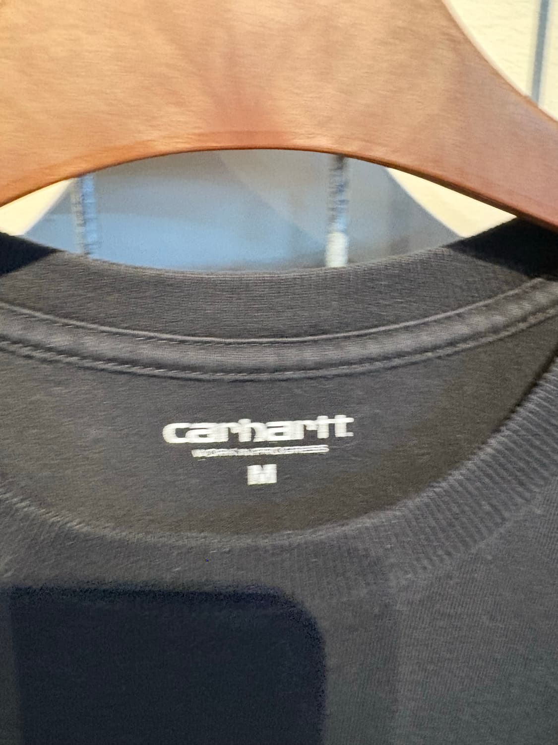 SJ) 칼하트 WIP 빅프린팅 블랙 반팔 티셔츠 A289 상품이미지5