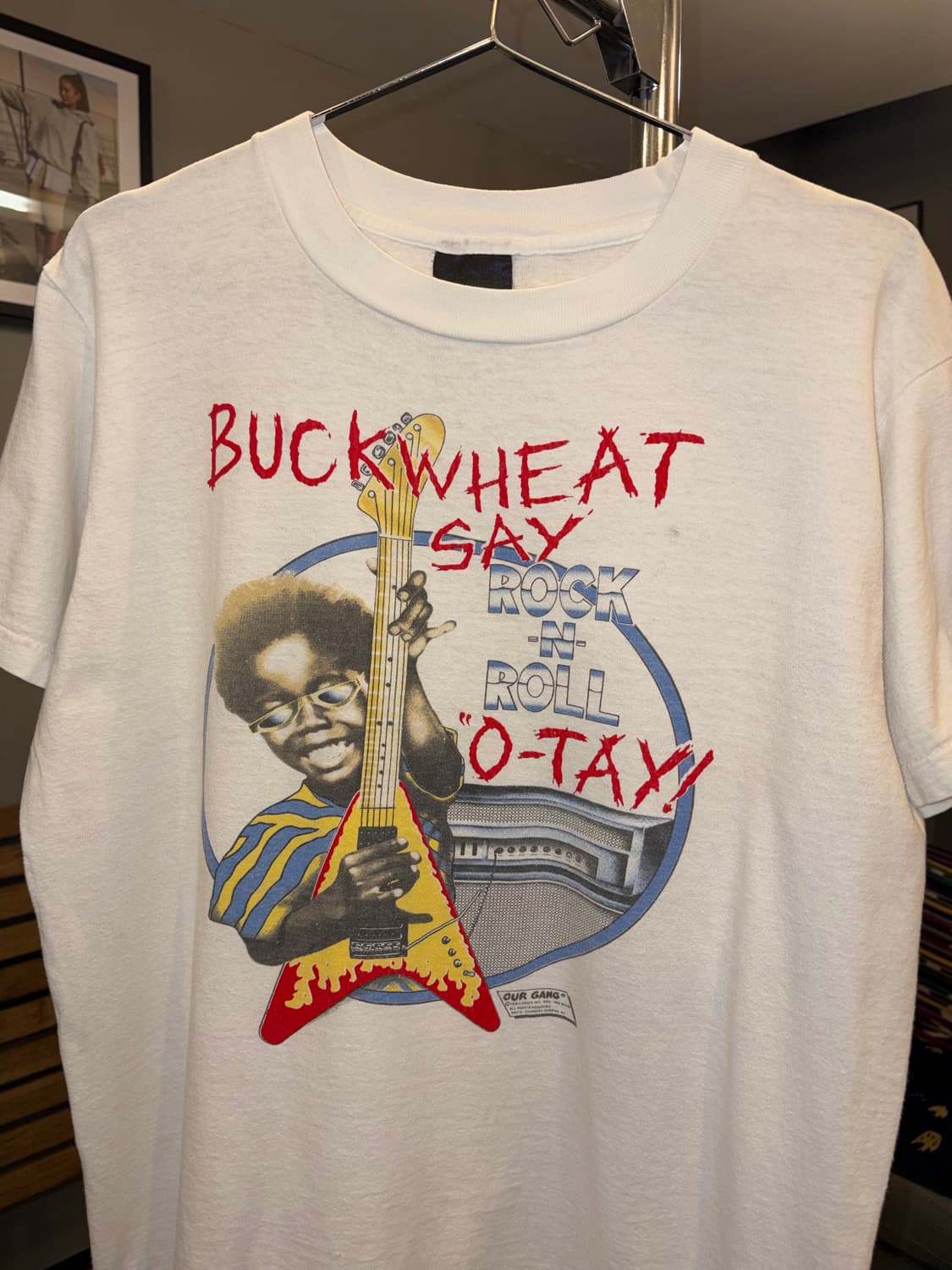 80’s Buckwheat Our gang Rock n Loll T-sh 상품이미지6