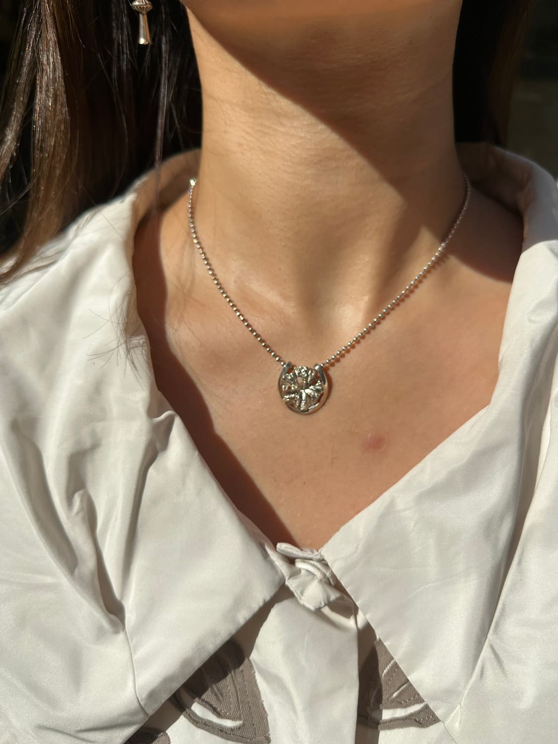 Aqua belle 925silver necklace 상품이미지1