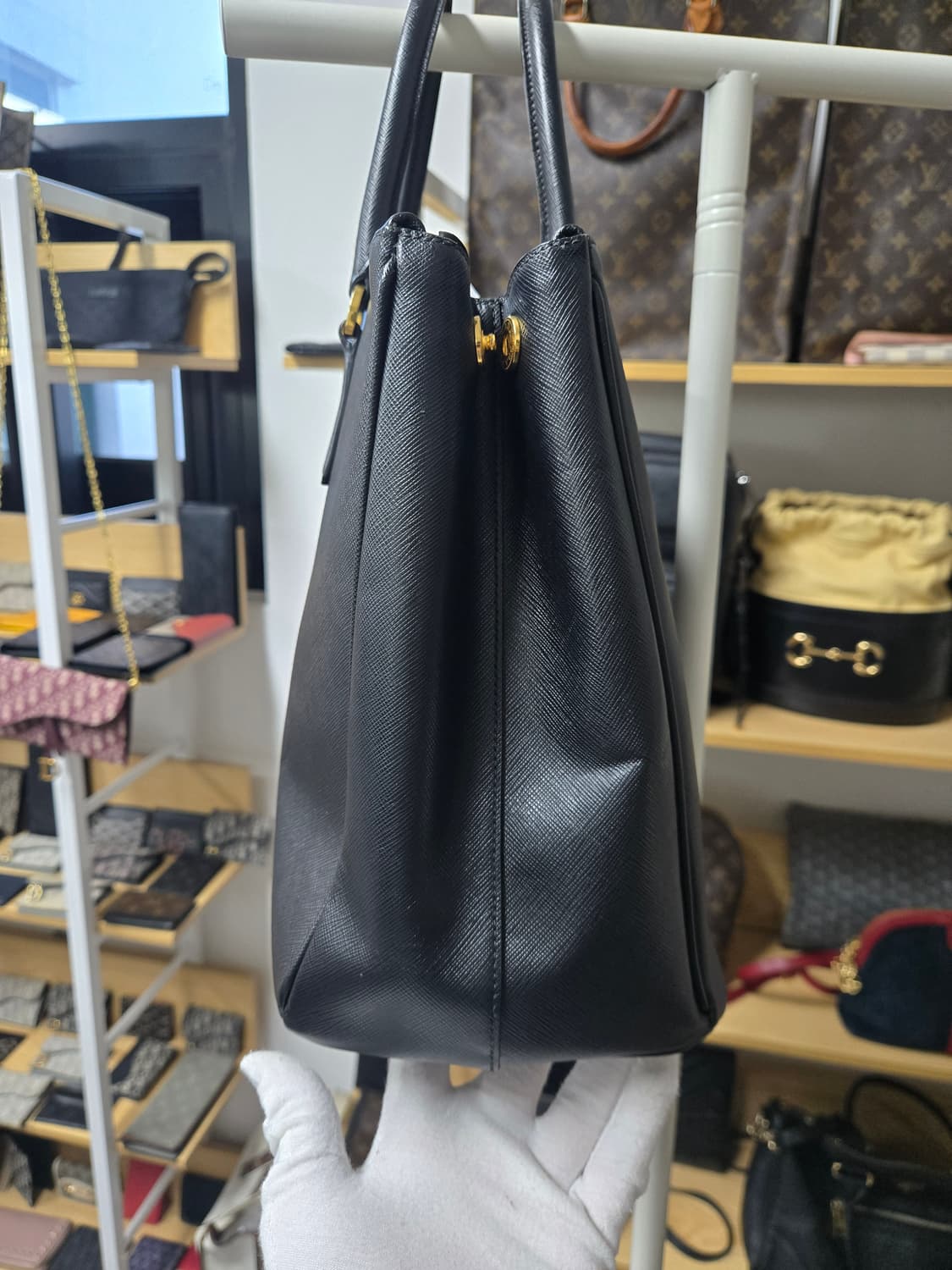 [특가][정품]프라다 사피아노 토트백 상품이미지5