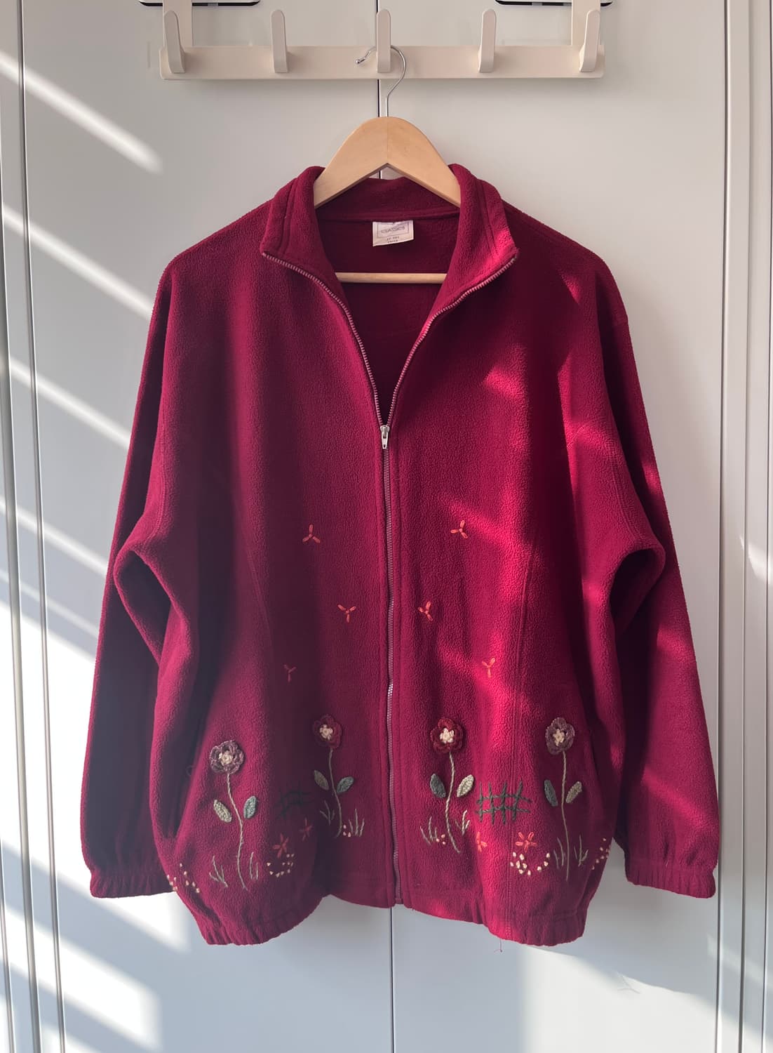 Classics 꽃 자수 플리스 집업  상품이미지8