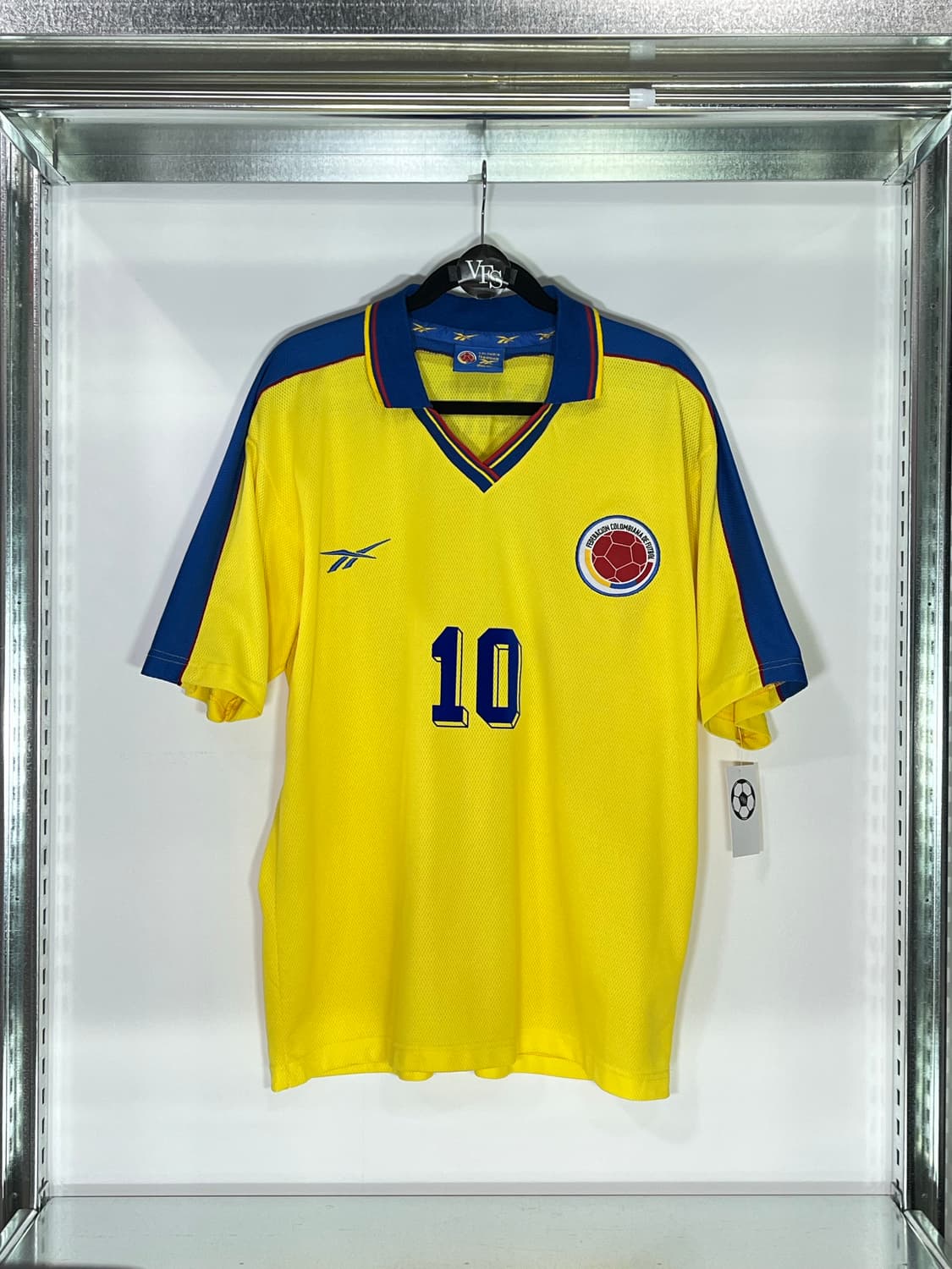 리복 98-99 콜롬비아 홈 카를로스 발데라마 상품이미지1