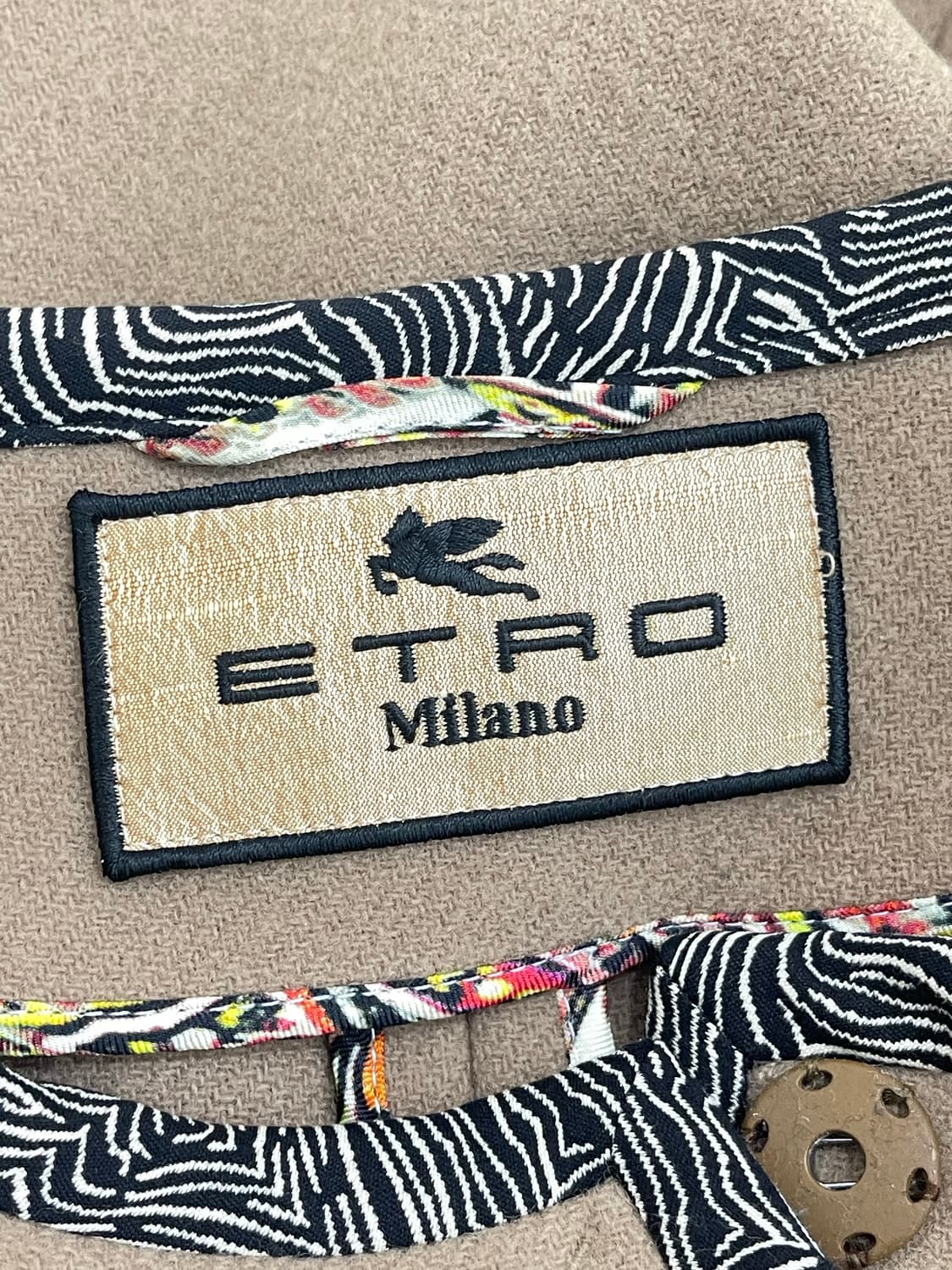 에트로 울 코트  상품이미지6