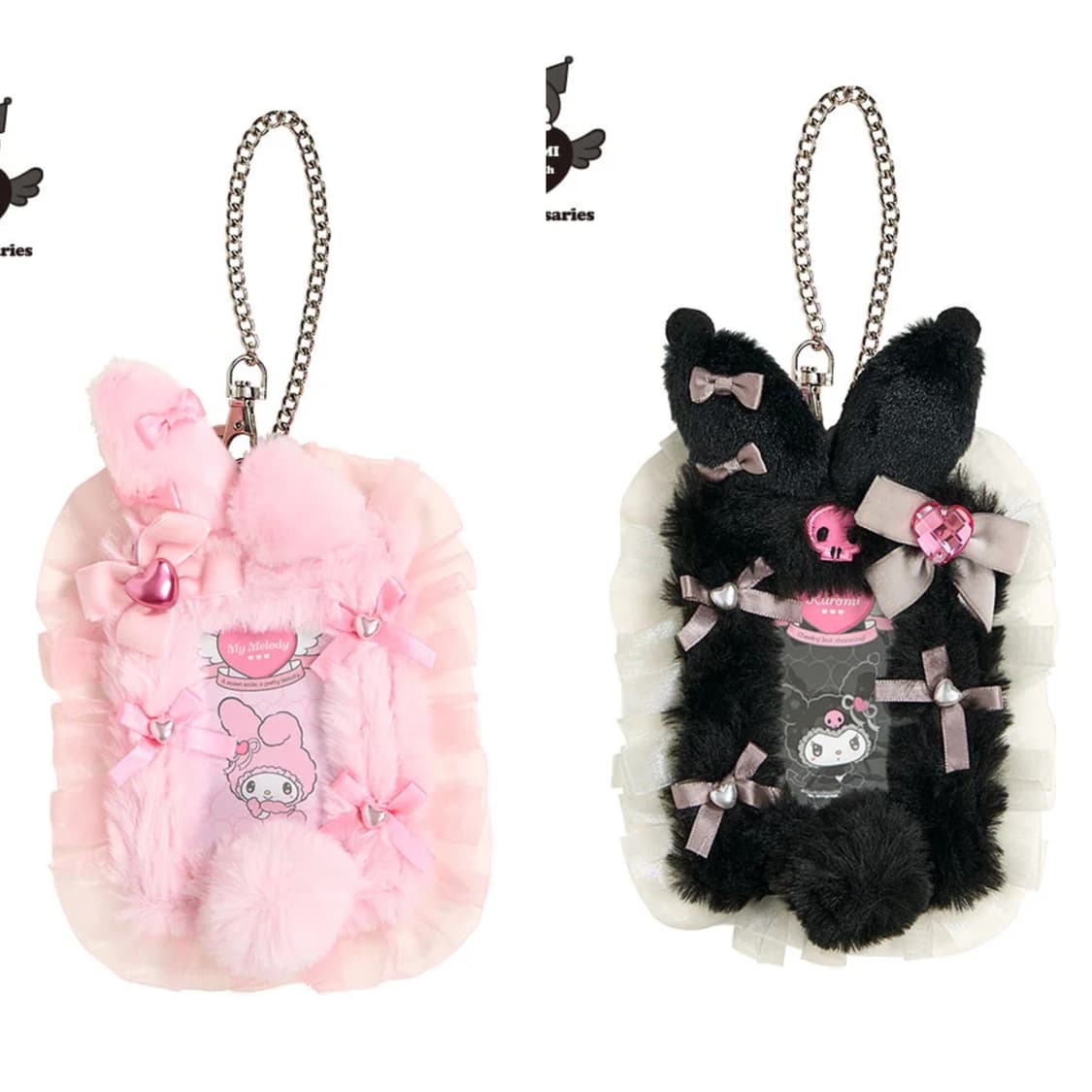 [일괄]산리오 포카홀더,카드키링 마이멜로디 쿠로미 미개봉 상품이미지1