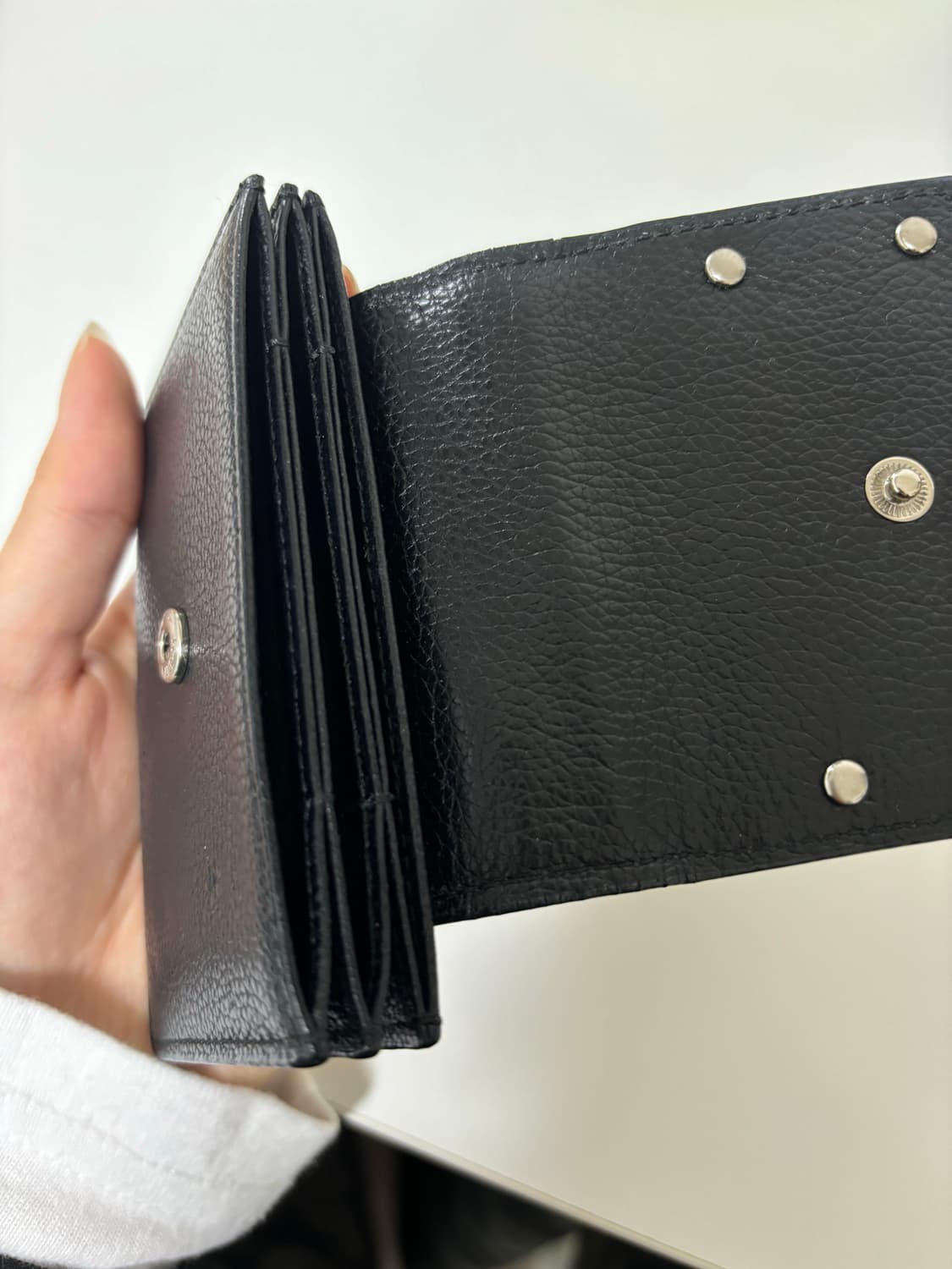 마뗑킴 아코디언 카드지갑 블랙 상품이미지5