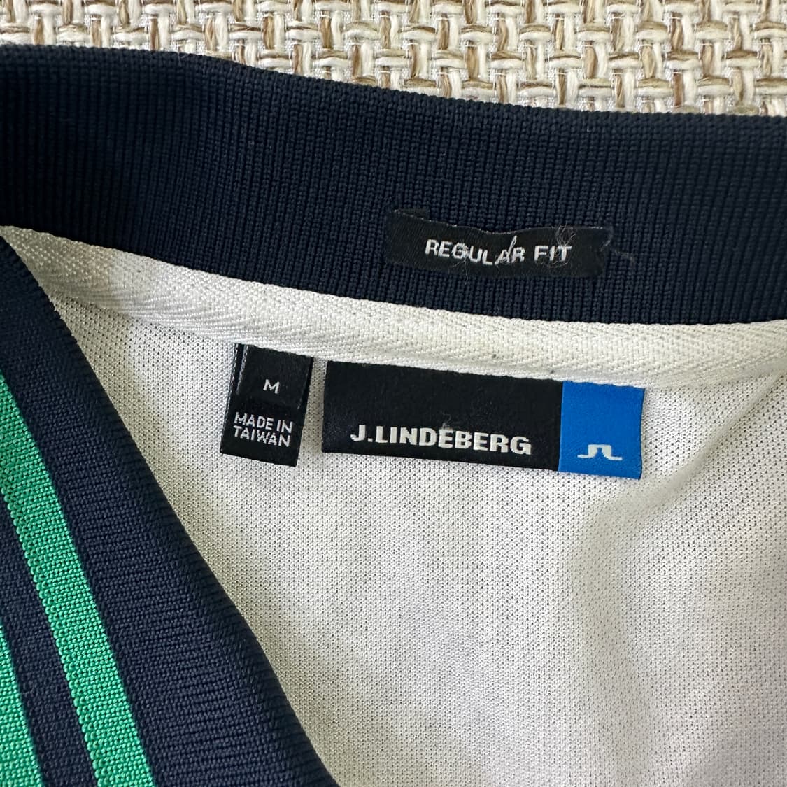 M 제이린드버그 화이트 반팔 카라티 0420D 상품이미지2