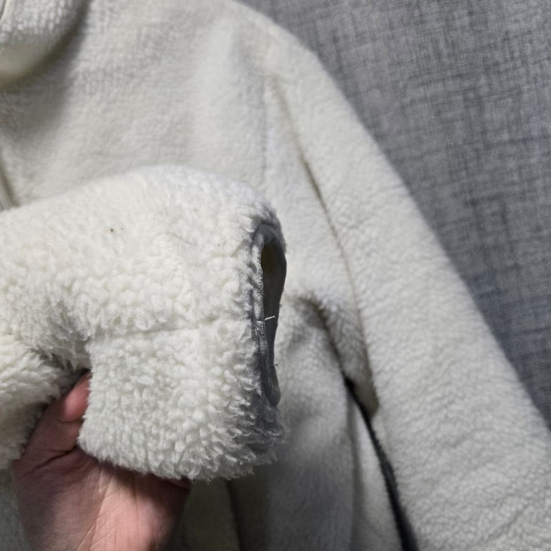 마크곤잘레스 화이트 후리스 집업  상품이미지6