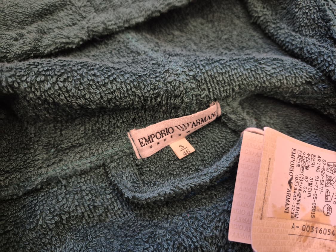 90s 엠포리오 아르마니 테리 배스로브 상품이미지5