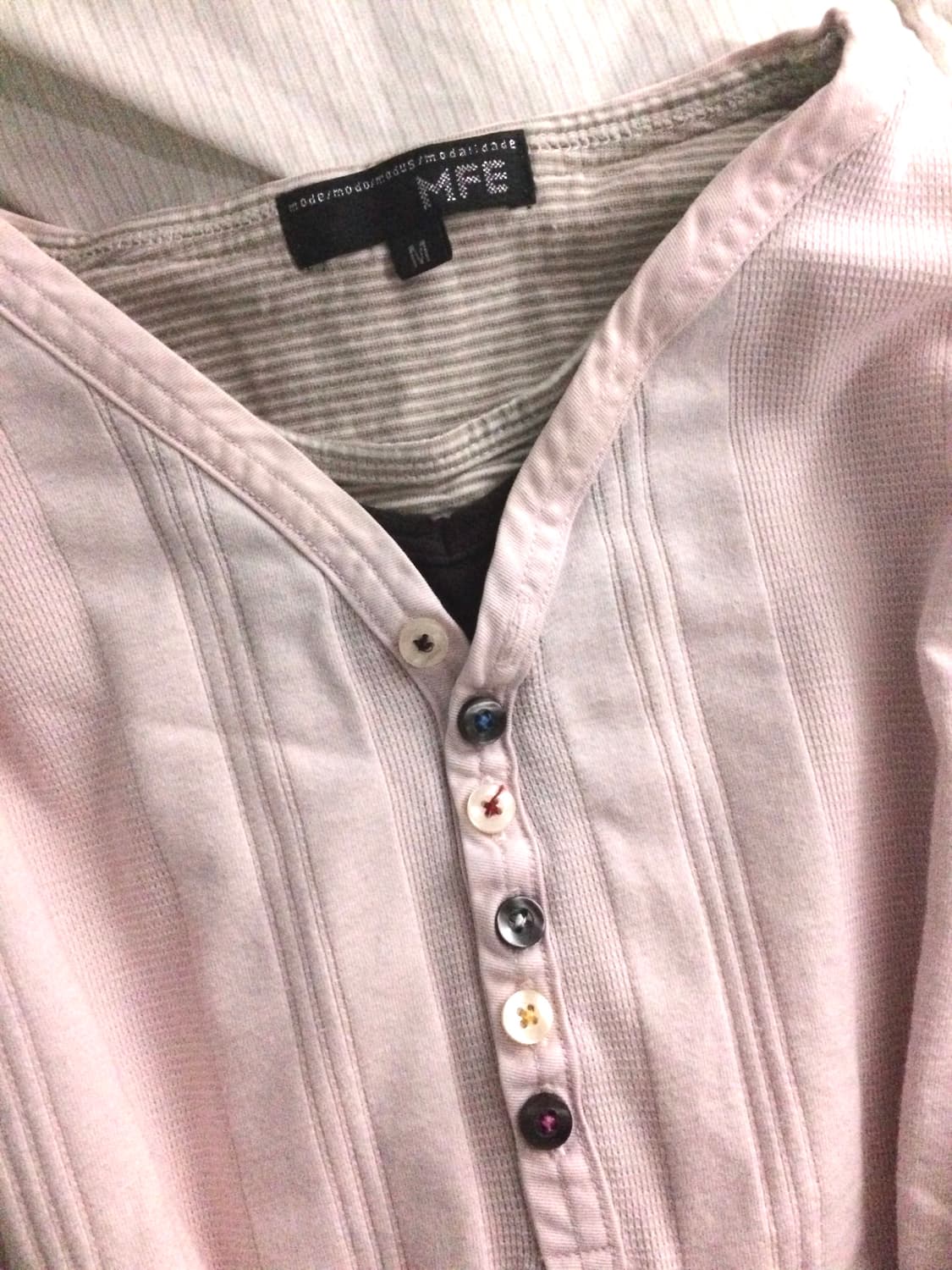 데일리 빈티지 모리 딸기우유 레이어드 탑 상품이미지2