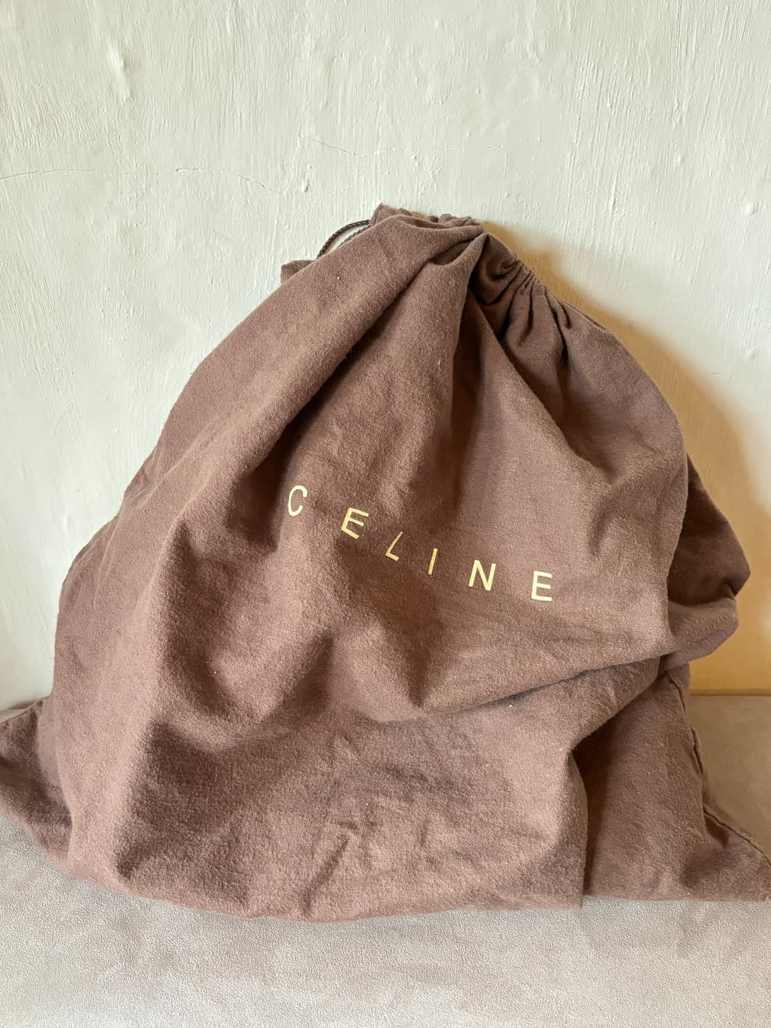 빈티지 CELINE 트리옹프 자카드 버킷백 (정품 보증카드·더스트백 포함 상품이미지7